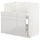 METOD / MAXIMERA base cab f TALLSJÖN sink, white/Ringhult light grey, 80x60 cm