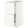 METOD / MAXIMERA base cb 2 fronts/2 high drawers, white/Aspudden matt white, 40x60 cm