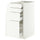 METOD / MAXIMERA base cab 4 frnts/4 drawers, white/Aspudden matt white, 40x60 cm