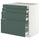 METOD / MAXIMERA base cab 4 frnts/4 drawers, white/Aspudden dark grey-green, 80x60 cm