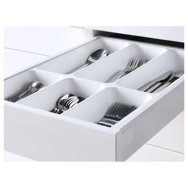 METOD / MAXIMERA - METOD / MAXIMERA Base cb 4 frnts/2 low/3 md drwrs, white/Ringhult white, 40x60 cm