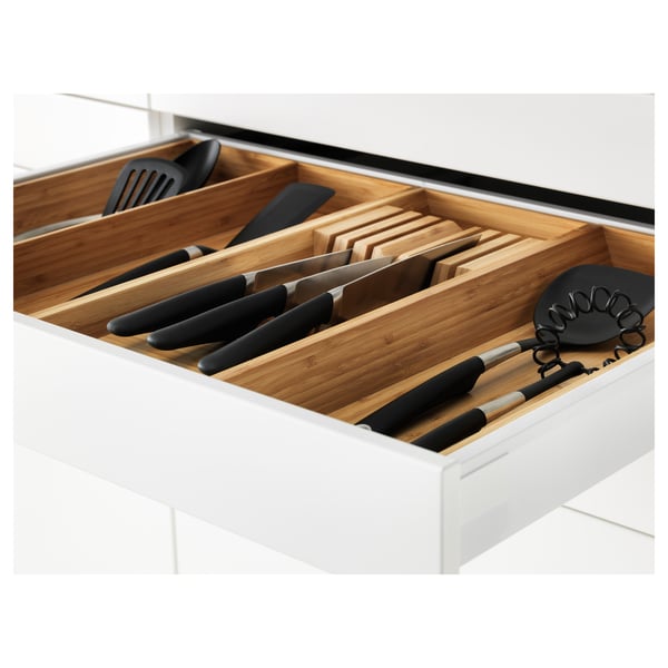 METOD / MAXIMERA - METOD / MAXIMERA Base cb 4 frnts/2 low/3 md drwrs, white/Veddinge white, 80x60 cm