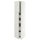METOD / MAXIMERA hi cab w 2 doors/4 drawers, white/Aspudden light grey, 40x60x200 cm