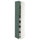 METOD / MAXIMERA hi cab w 2 doors/4 drawers, white/Aspudden dark grey-green, 40x60x220 cm