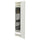 METOD / MAXIMERA high cabinet with cleaning interior, white/Aspudden light grey, 40x60x200 cm