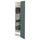 METOD / MAXIMERA high cabinet with cleaning interior, white/Aspudden dark grey-green, 40x60x200 cm