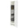 METOD / MAXIMERA - METOD / MAXIMERA High cabinet with cleaning interior, white/Axstad matt white, 40x60x200 cm