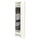 METOD / MAXIMERA - METOD / MAXIMERA High cabinet with cleaning interior, white/Vallstena white, 40x60x200 cm