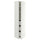 METOD / MAXIMERA high cabinet with drawers, white/Aspudden light grey, 40x60x200 cm