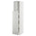 METOD / MAXIMERA - METOD / MAXIMERA Hc w p-o func 1dr/4drw, white/Havstorp light grey, 40x60x200 cm