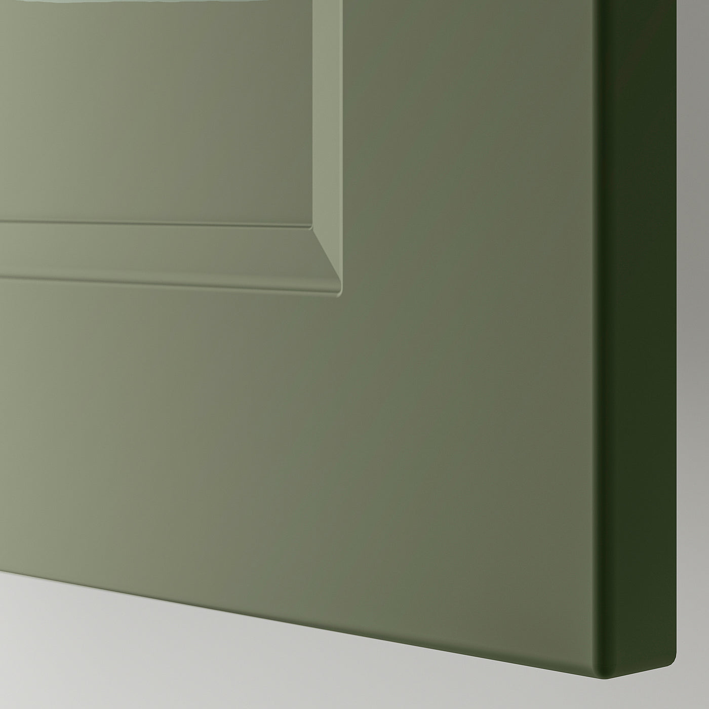 METOD / MAXIMERA high cabinet f built-in appliances, white/Axstad grey-green, 60x60x220 cm