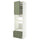 METOD / MAXIMERA high cabinet f built-in appliances, white/Axstad grey-green, 60x60x220 cm