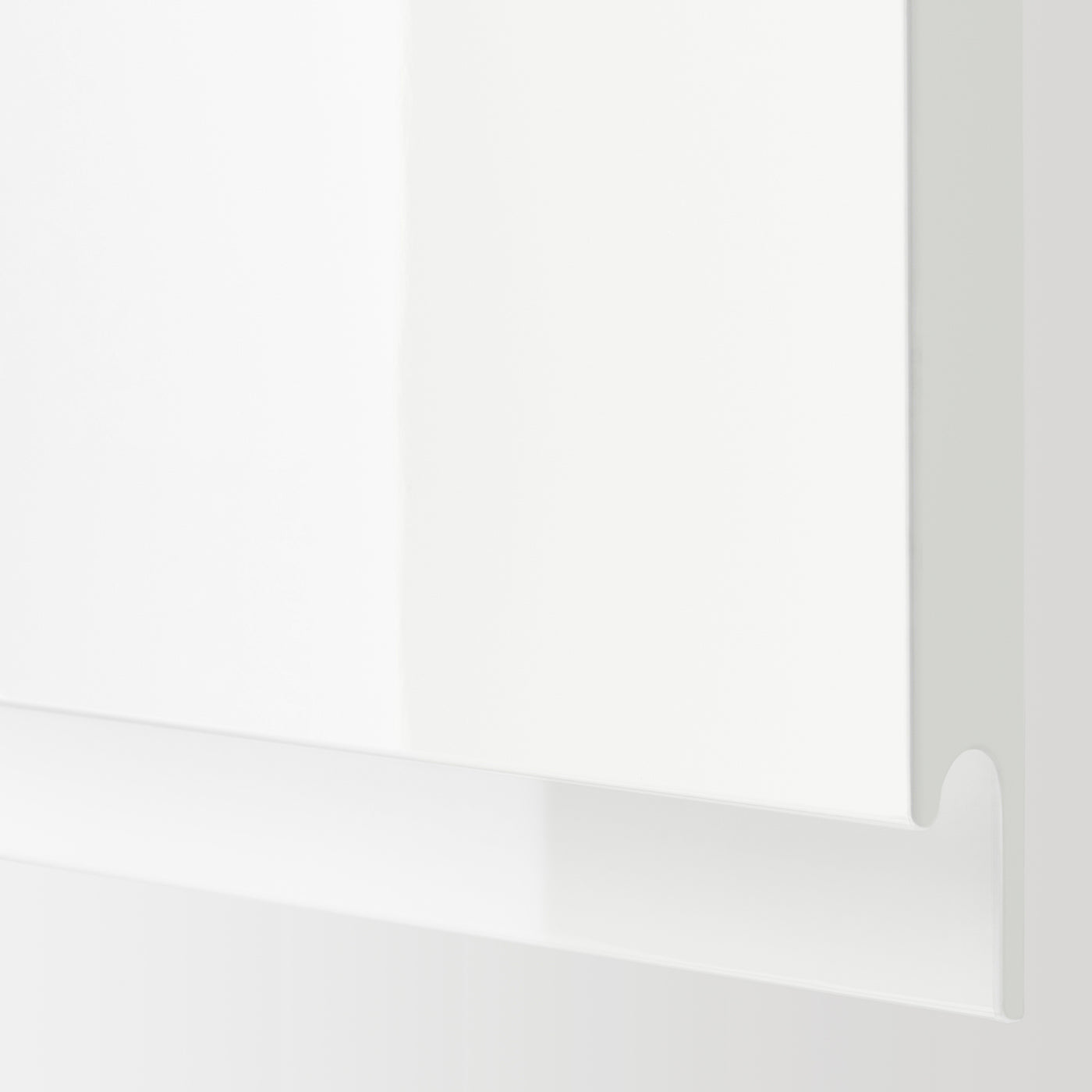METOD / MAXIMERA high cabinet f built-in appliances, white/Voxtorp high-gloss/white, 60x60x240 cm