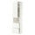 METOD / MAXIMERA hi cab f micro w door/2 drawers, white/Aspudden matt white, 60x60x240 cm