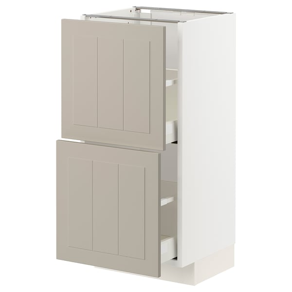 METOD / MAXIMERA base cabinet with 2 drawers, []