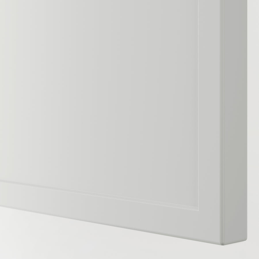 METOD / MAXIMERA base cabinet with 3 drawers, white/Aspudden light grey, 60.0x80.0x60.0 cm
