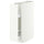 METOD / MAXIMERA base cabinet/pull-out int fittings, white/Aspudden matt white, 20x60 cm