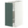 METOD / MAXIMERA base cabinet/pull-out int fittings, white/Aspudden dark grey-green, 30x60 cm