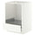 METOD / MAXIMERA base cabinet for oven with drawer, white/Aspudden matt white, 60x60 cm