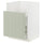 METOD / MAXIMERA bc f BREDSJÖN snk/1 frnt/2 drws, white/Stensund light green, 60x60 cm