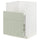 METOD / MAXIMERA bc f BREDSJÖN sink/2 fronts/2 drws, white/Stensund light green, 60x60 cm