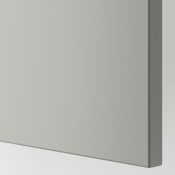 Ikea METOD / MAXIMERA - Base cab f hob/2 fronts/3 drawers, white/Havstorp light grey, 60x60 cm