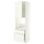 METOD / MAXIMERA high cabinet f oven+door/2 drawers, white/Aspudden matt white, 60x60x200 cm