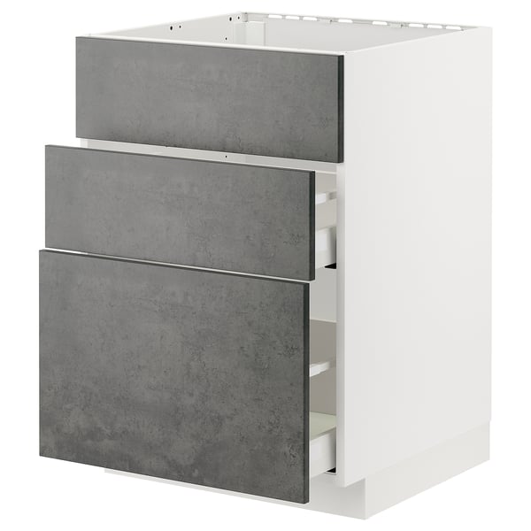 METOD / MAXIMERA - Cabinet top cott/cup int/casset , 60x60 cm