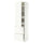 METOD / MAXIMERA hi cab w shlvs/4 drawers/dr/2 frnts, white/Aspudden matt white, 60x60x220 cm