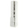 METOD / MAXIMERA hi cab w shlvs/4 drawers/dr/2 frnts, white/Aspudden light grey, 40x60x220 cm