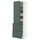 METOD / MAXIMERA hi cab w shlvs/4 drawers/dr/2 frnts, white/Aspudden dark grey-green, 60x60x200 cm