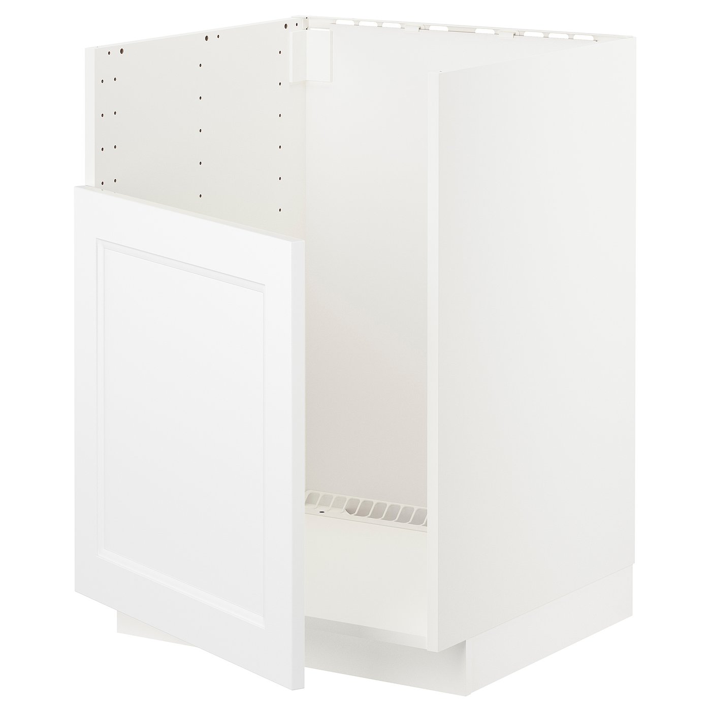 METOD base cab f TALLSJÖN sink, white/Axstad matt white, 60x60 cm