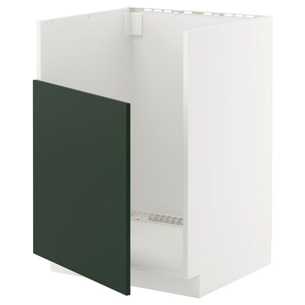 Ikea METOD - Base cab f TALLSJÖN sink, white/Havstorp deep green, 60x60 cm