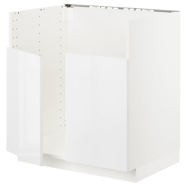 METOD - METOD Base cab f TALLSJÖN sink, white/Ringhult white, 80x60 cm