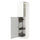 METOD high cabinet with cleaning interior, white Enköping/white wood effect, 60x60x240 cm