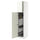 METOD - METOD High cabinet with cleaning interior, white/Vallstena white, 40x60x200 cm