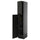 METOD - METOD High cabinet with cleaning interior, black-grey/Upplöv matt anthracite, 40x60x220 cm