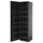 METOD - METOD High cabinet with pull-out larder, black-grey/Upplöv matt anthracite, 60x60x220 cm