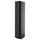 METOD - METOD High cabinet with shelves/2 doors, black-grey/Nickebo matt anthracite, 40x60x220 cm