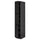 METOD high cabinet with shelves/2 doors, black/Lerhyttan black stained
