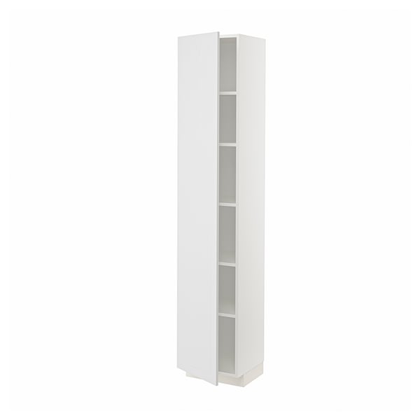 METOD - METOD High cabinet with shelves, white/Stensund white, 40x37x200 cm