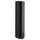 METOD - METOD High cabinet with shelves, black-grey/Lerhyttan black stained, 40x37x200 cm