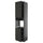 METOD - METOD High cab f oven w 2 doors/shelves, black-grey/Upplöv matt anthracite, 60x60x240 cm