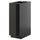 METOD - METOD Base cabinet with shelves, black-grey/Upplöv matt anthracite, 30x60 cm