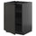 METOD - METOD Base cabinet with shelves, black-grey/Upplöv matt anthracite, 60x60 cm