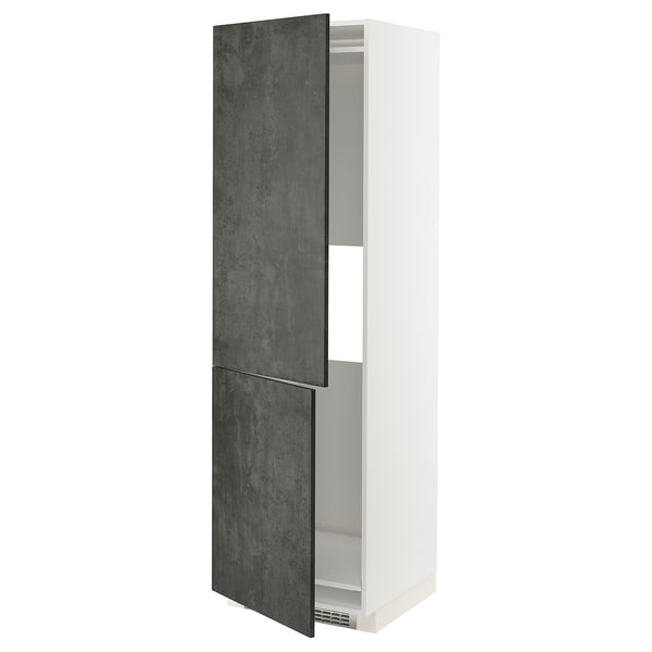 METOD - Fridge or freezer cabinet/2 doors , 60x60x200 cm