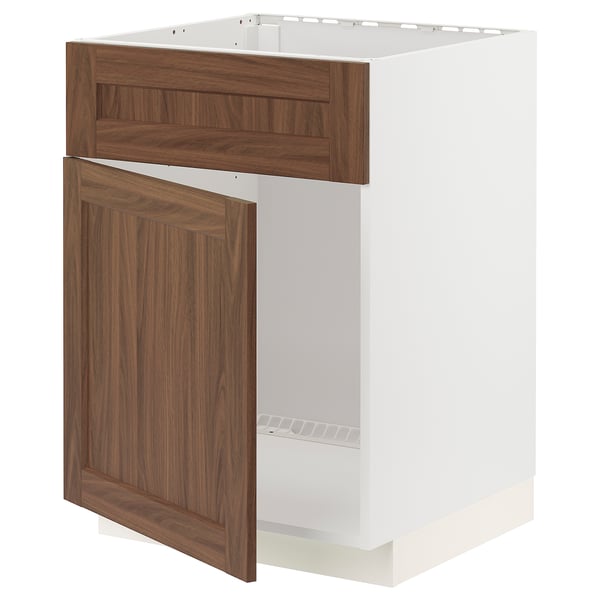 METOD - METOD Base cabinet f sink w door/front