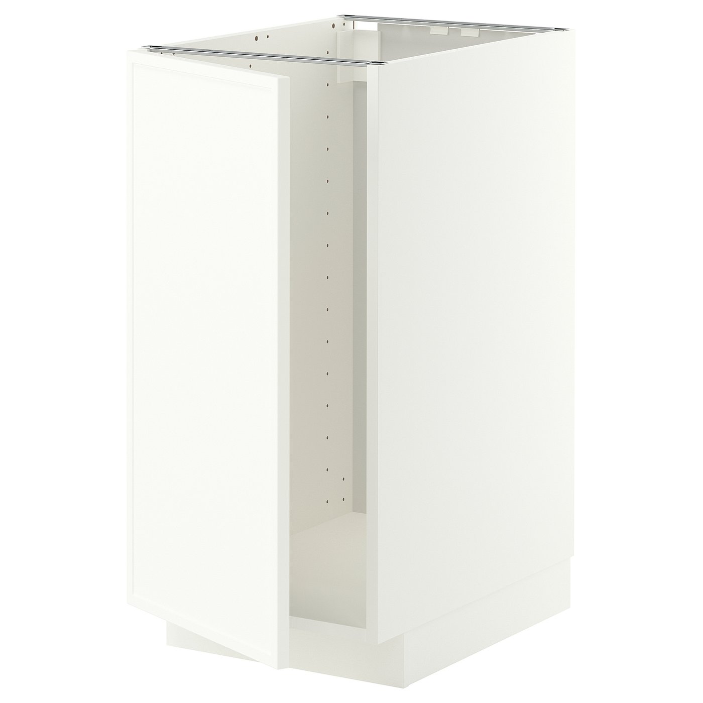 METOD base cab f sink/waste sorting, white/Aspudden matt white, 40x60 cm
