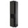 METOD - METOD High cab f micro w 2 doors/shelves, black-grey/Nickebo matt anthracite, 60x60x240 cm