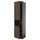 METOD - METOD High cab f micro w 2 doors/shelves, black-grey/Sinarp brown, 60x60x240 cm